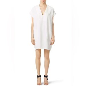 Vince White Cap Sleeve Popover Dress, size XL
